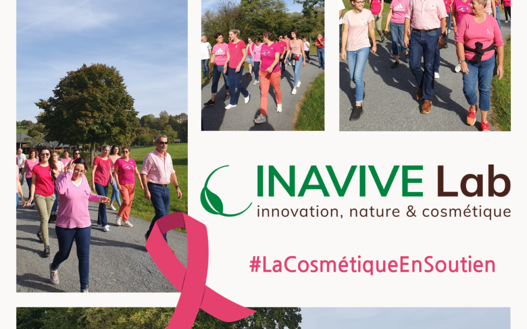 [ INAVIVE Lab s’engage pour la lutte contre le cancer du sein ] 🤝